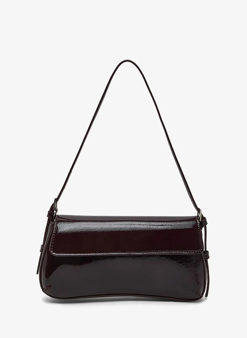 Glossy Shoulder Bag