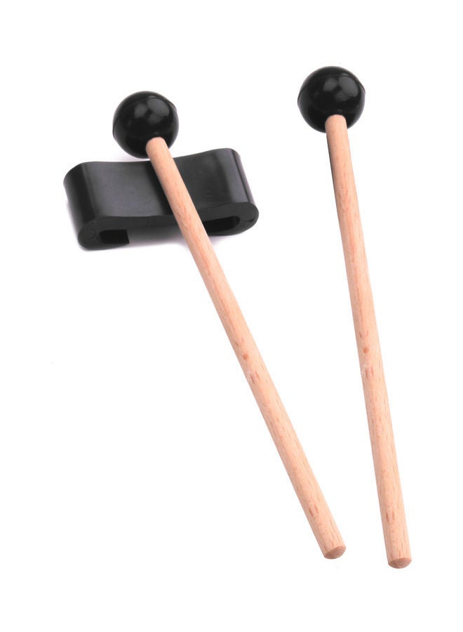 Loquat 3-Piece Steel Tongue Drumstick Holder Set - Image 5