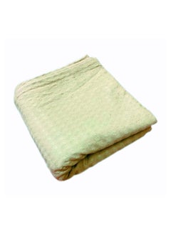 cotton vibes Cotton Vibes Single Bed Sheet Large Size Beige  - Image 2