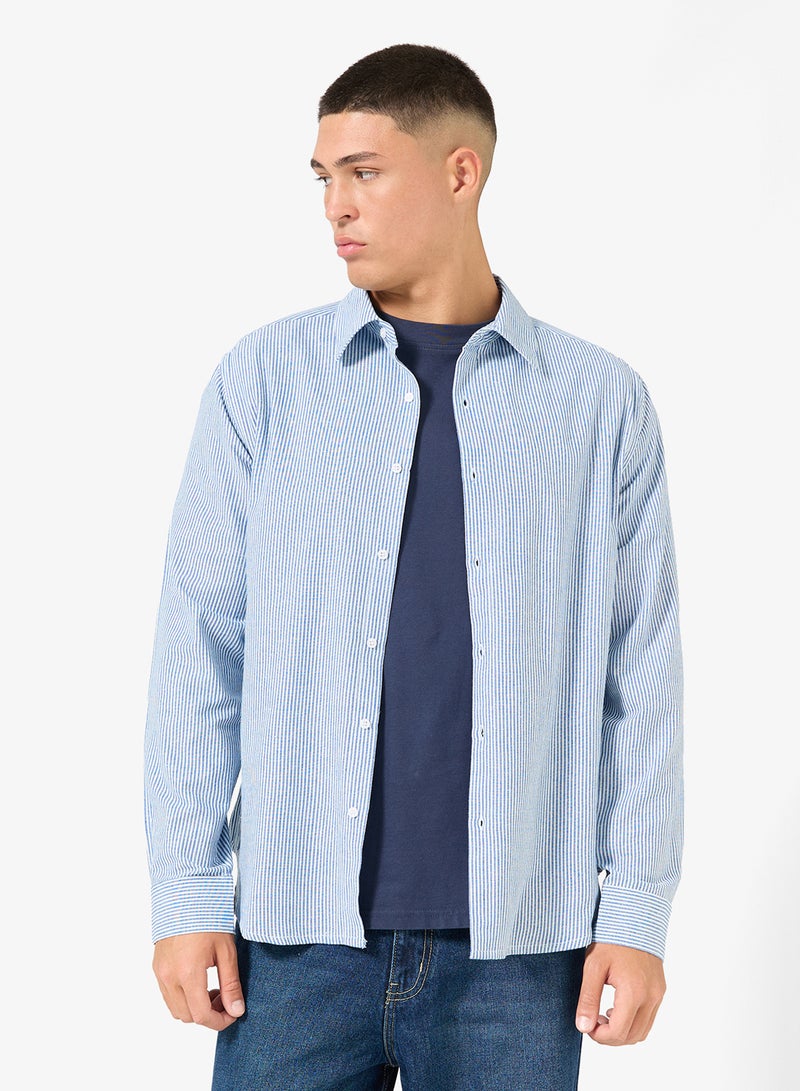 سفنتي فايف قميص كلاسيكي بقصة عادية - Image 1