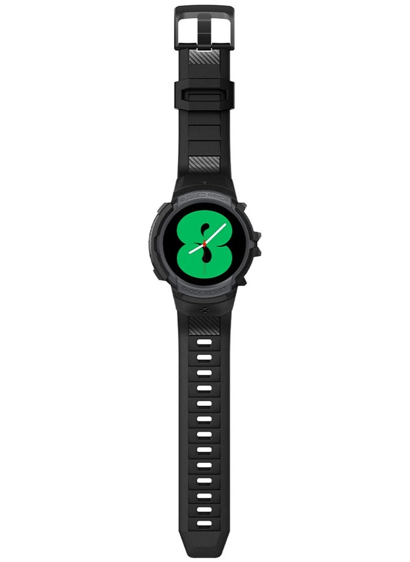 Spigen - Rugged Armor Pro Case Cover For Samsung Galaxy Watch 5 With Band 40mm (2022) - Charcoal Gray - Image 1
