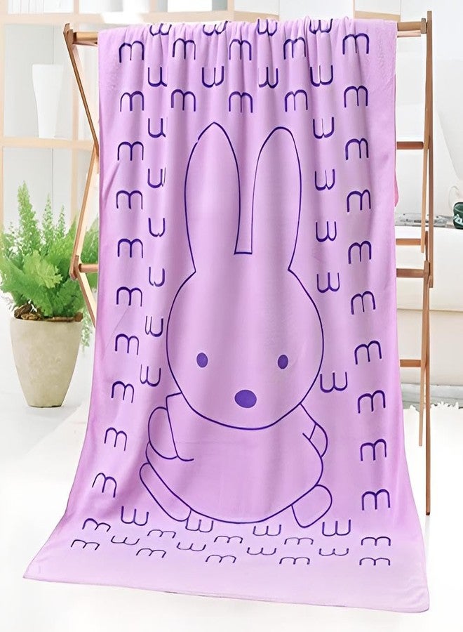 RVM Toys RV Mart Microfibre Soft Cotton 60x120cm Set of 3 Bath Towels Extra Soft Towel Quick Dry Strong Water Absorbent Bathing Towel for Baby Infants 0-12 Months New Born Babies Boys Girls Kids Multicolor - Image 4