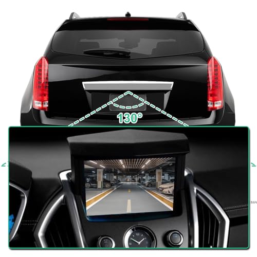 GreenYi 23205689 Rear View Backup Camera Compatible with Cadillac SRX 2010-2016 - Park Assist Camera, Replace OE # 15926122, 20910350, 22915398 by GreenYi - Image 4