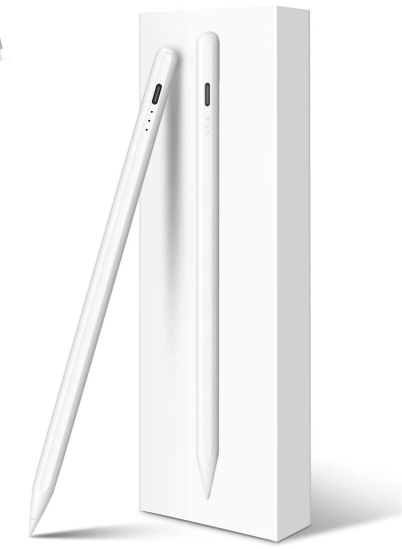 Stylus Pen for iPad – 13-Minute Fast Charging, Palm Rejection, Tilt Sensitivity, Compatible with iPad Air 3/4/5, iPad Mini 5/6, iPad 6/7/8/9/10, iPad Pro 11", iPad Pro 12.9" - Image 1