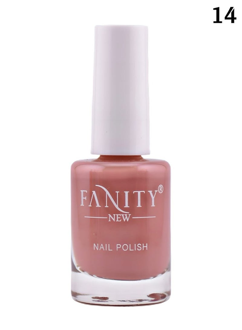 فانيتي طلاء أظافر – درجة 014 + مزيل طلاء أظافر مجاني - Image 1