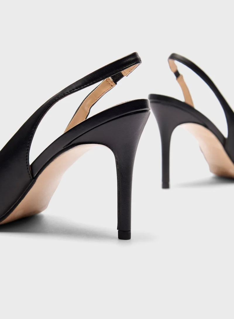 ELLE Sling Back Pumps