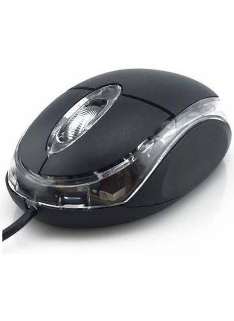 Koodmax - Wz-15 800 DPI USB Mouse - Wired Mouse - Optical Mouse - Black - 2 Pieces - Image 1