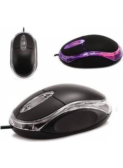 Koodmax Wz-15 800 DPI USB Mouse - Wired Mouse - Optical Mouse - Black - 2 Pieces  - Image 2