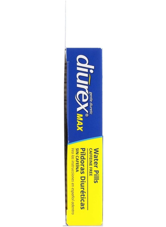 Diurex Max - Maximum Strength Caffeine-Free Diuretic Water Pills - 48 Count  - Image 4