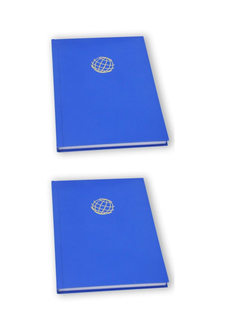 Libra دفتر تسجيل أزرق 192 ورقة A4-4QRL - Image 1