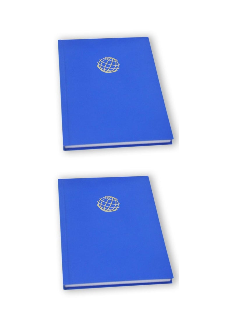 Libra دفتر تسجيل أزرق 192 ورقة A4-4QRL - Image 2