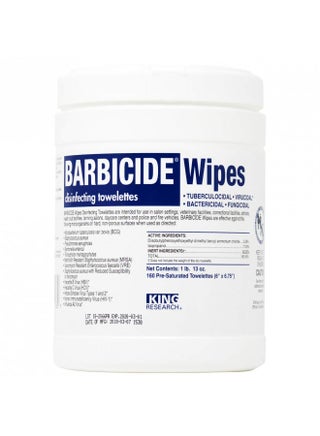 Barbicide Disinfectant Wipes, Clear, 160 Count (Pack of 1), BRA-11364 - pzsku/Z0E474135919990E2A20DZ/45/_/1728156751/12c90772-bde7-4702-b28f-738b05a1c22f