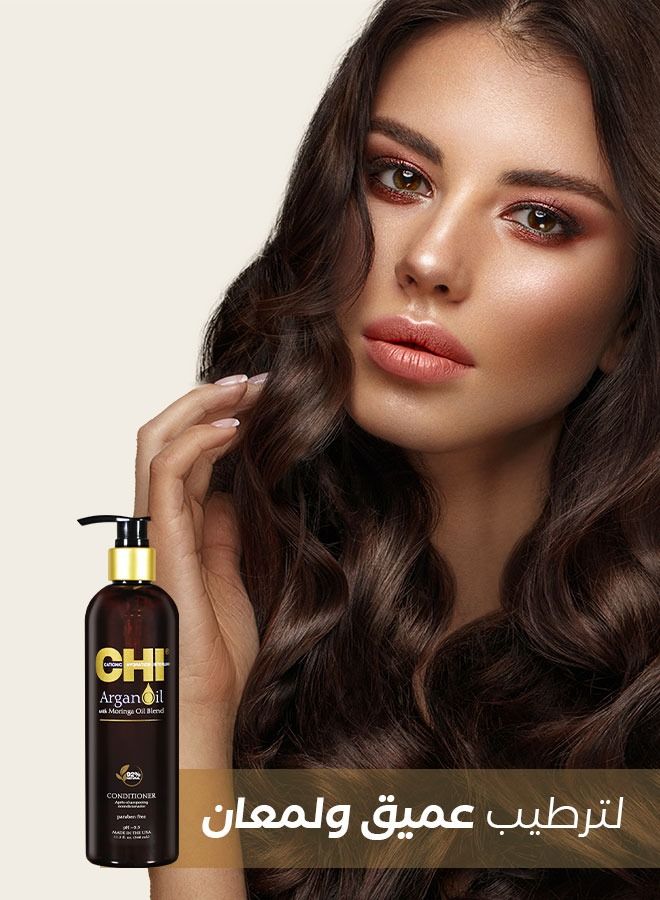 تشي بلسم زيت الأرغان و المورينغا مُرطب للشعر الجاف340 مل - Image 3