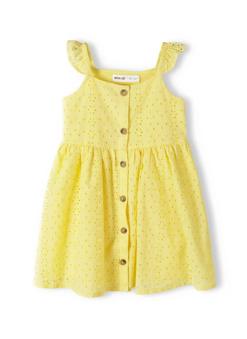 MINOTI Kids Broderie Anglaise Dress