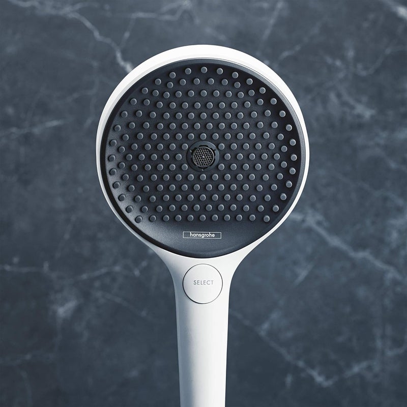 Hansgrohe Hansgrohe 26851700 bar 90 cm and soap Dish Rainfinity Hand Set 130 3 Sprays with Shower Hose 160 m mit Brauseschlauch 160m Matt White - Image 5
