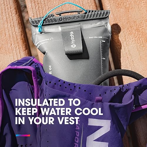 Hydrapak Velocity IT Insulated Water Bladder/Reservoir for Running Hydration Vests, 1.5-Liter (50 oz.), Reversible for Easy Cleaning, Safe & Reliable - Image 3