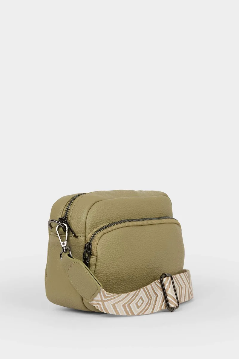 DeFacto Faux Leather Crossbody Bag