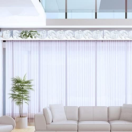 MEYA Set of 10 DIY Mirrored Wall Sticker3D Acrylic Mirror Decal for The Ceiling Baseboard Waist Pattern Decorative Ceiling Borders - Image 5
