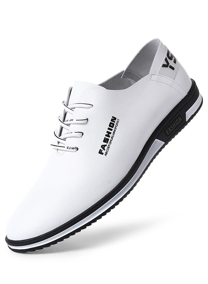 Shougu Versatile Retro Casual Leather Shoes  - Image 1