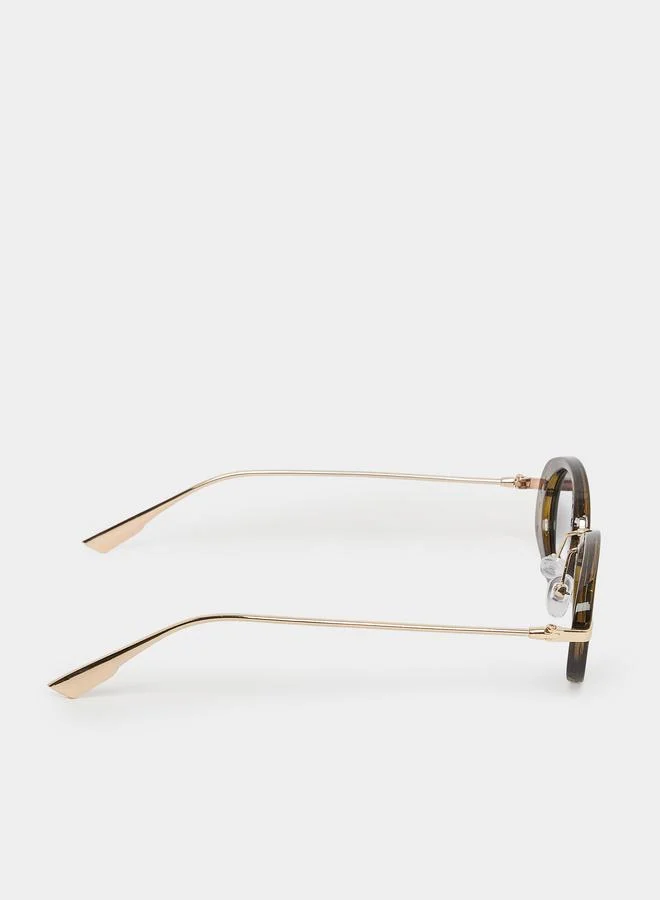 Styli  Resin Frame Oval Sunglasses for Women | Best Price UAE