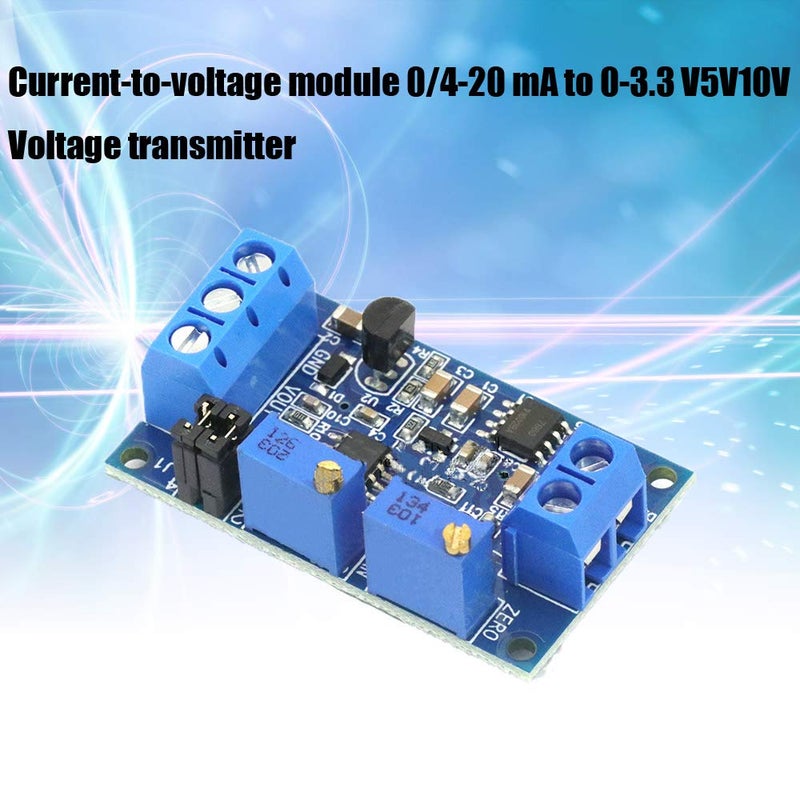 Ximimark 2Pcs Current to Voltage Converter Module 0/4-20mA to 0-3.3V 0-5V 0-10V Voltage Transmitter Signal Conversion Conditioning Board - Image 4