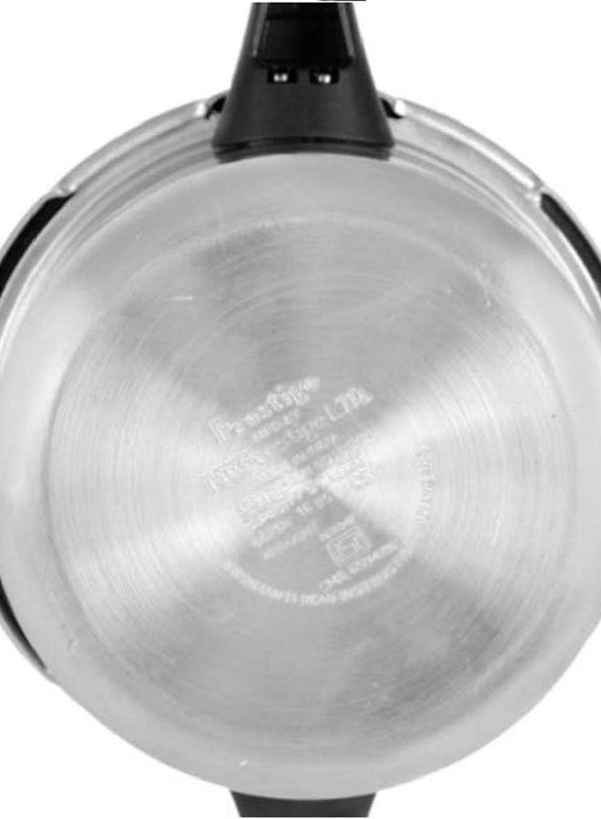 Prestige Popular Aluminium Pressure Cooker with Precision Weight Valve Silver/Black 4Liters - Image 2