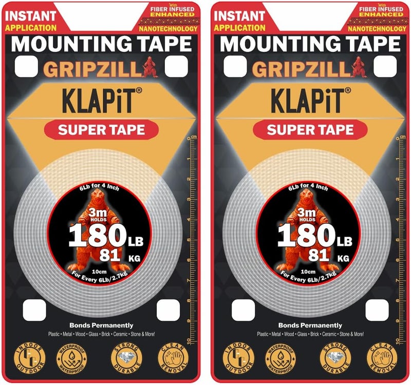 KLAPiT Gripzilla Heavy Duty Double-Sided Nano Tape - Image 1