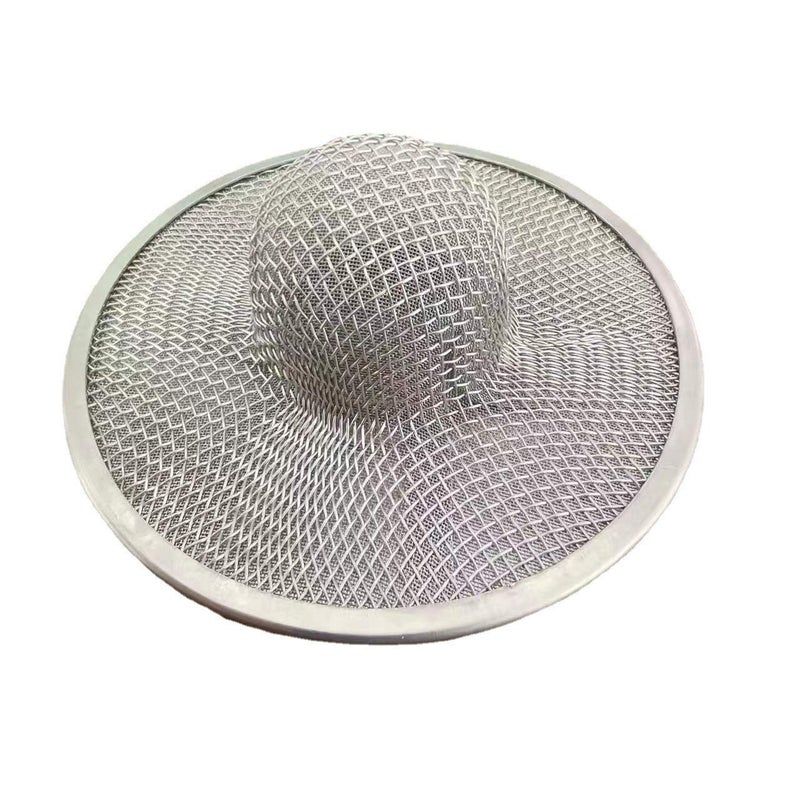 Stainless Steel Double-Layer Smoke Mesh Filter Cap Rum Cocktail Smoke Filter With Mesh Edging Filter Cap - Image 5