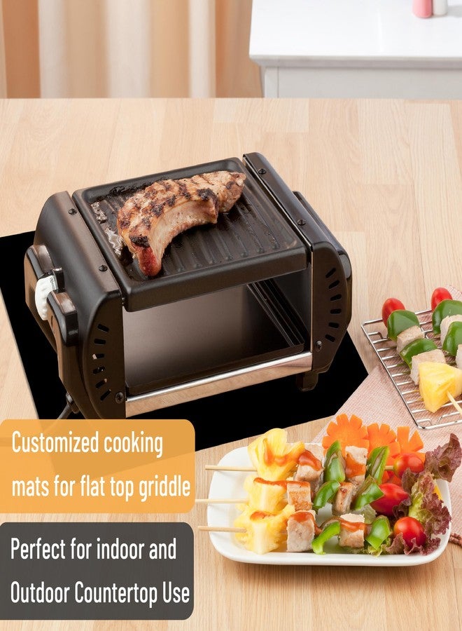 UNCO - Nonstick Grilling Mats for 22 Inch Blackstone Griddle, Resuable Cooking Mats for Grilling, BPA and PFOA - Image 5
