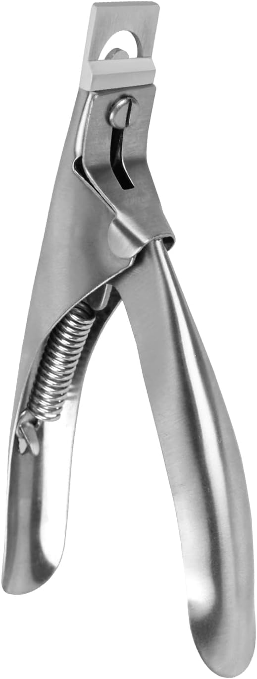 ZUGAD Nail Tip Clipper Edge Cutter Adjustable Stainless Steel False Artificial Acrylic Fake Trimmer Manicure Pedicure Sharp Rustproof Blade Clip Tool For Salon Home ArtBeauty Design DIY 1Pc Multi - Image 1