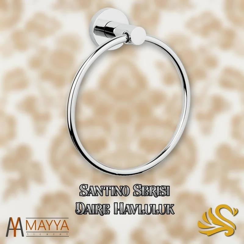 Saray Banyo Saray Bathroom Santino Apartment Towel Holder