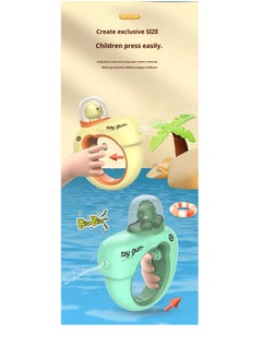 OUYoo OUYoo 2 Pack Water Gun Set ，Durable Kids and Adult Squirt Toys, Perfect Summertime Fun with Friends and Family, Ideal for Pool, Beach, and Water Park Playtime (Yellow and green)  - Image 2