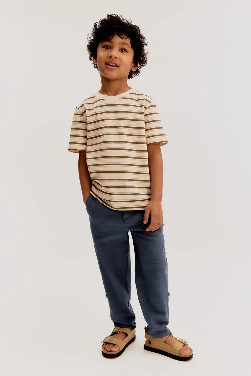 H&M Cotton roll-up chinos