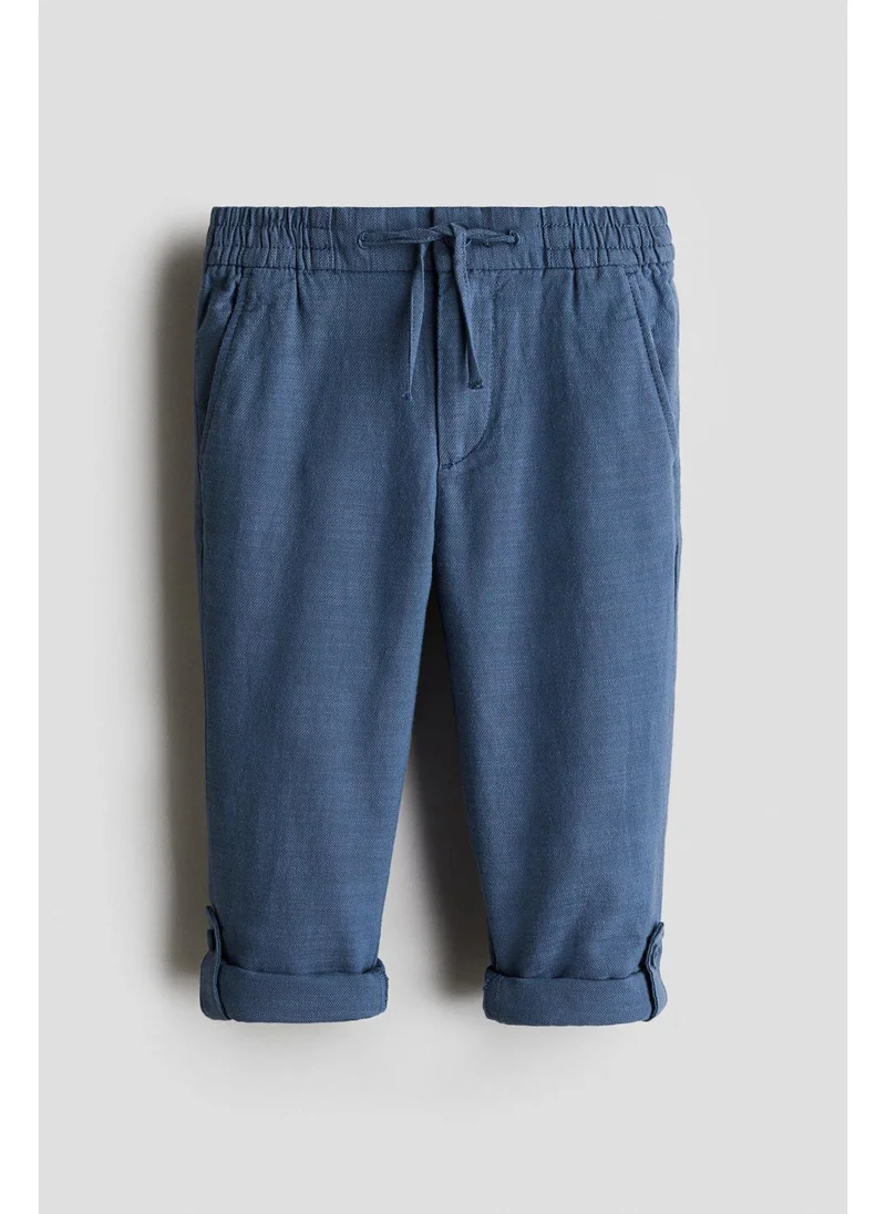 H&M Cotton roll-up chinos