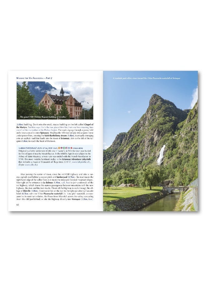 Cicerone Press Walking the Via Francigena Pilgrim Route - Part 2: Lausanne and the Great St Bernard Pass to Lucca  - Image 5