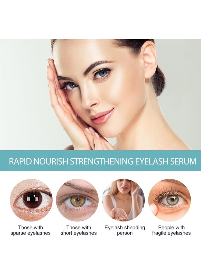 Generic - Gfouk Lash Elixir Rapid Growth Strengthening Eyelash Serum, 30ml Organic Castor Oil Eyelash Serum, Rapid Growth Strengthening Eyelash Serum (2PCS) - Image 1