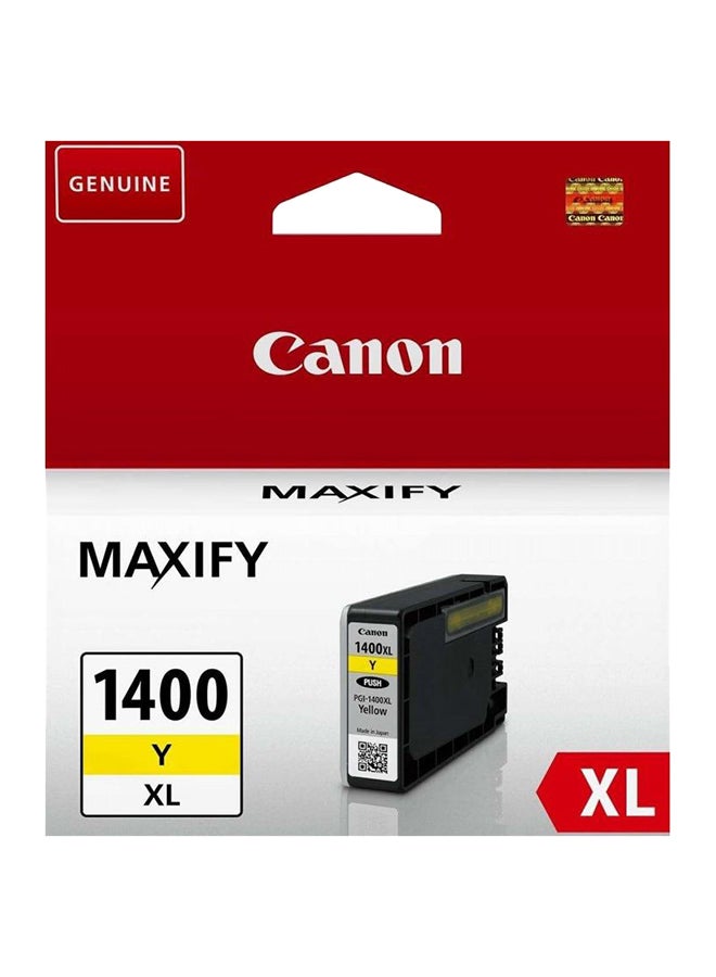 خرطوشة حبر طراز 1400XL أصفر