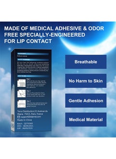 Elaimei Sleep Strips-90Pcs，Sleep Mouth Strips for Less Mouth Breathing Advanced Gentle Mouth Strips for Nasal Breathing Improve Sleep Quality and Stop Snoring Solution Strip  - Image 3