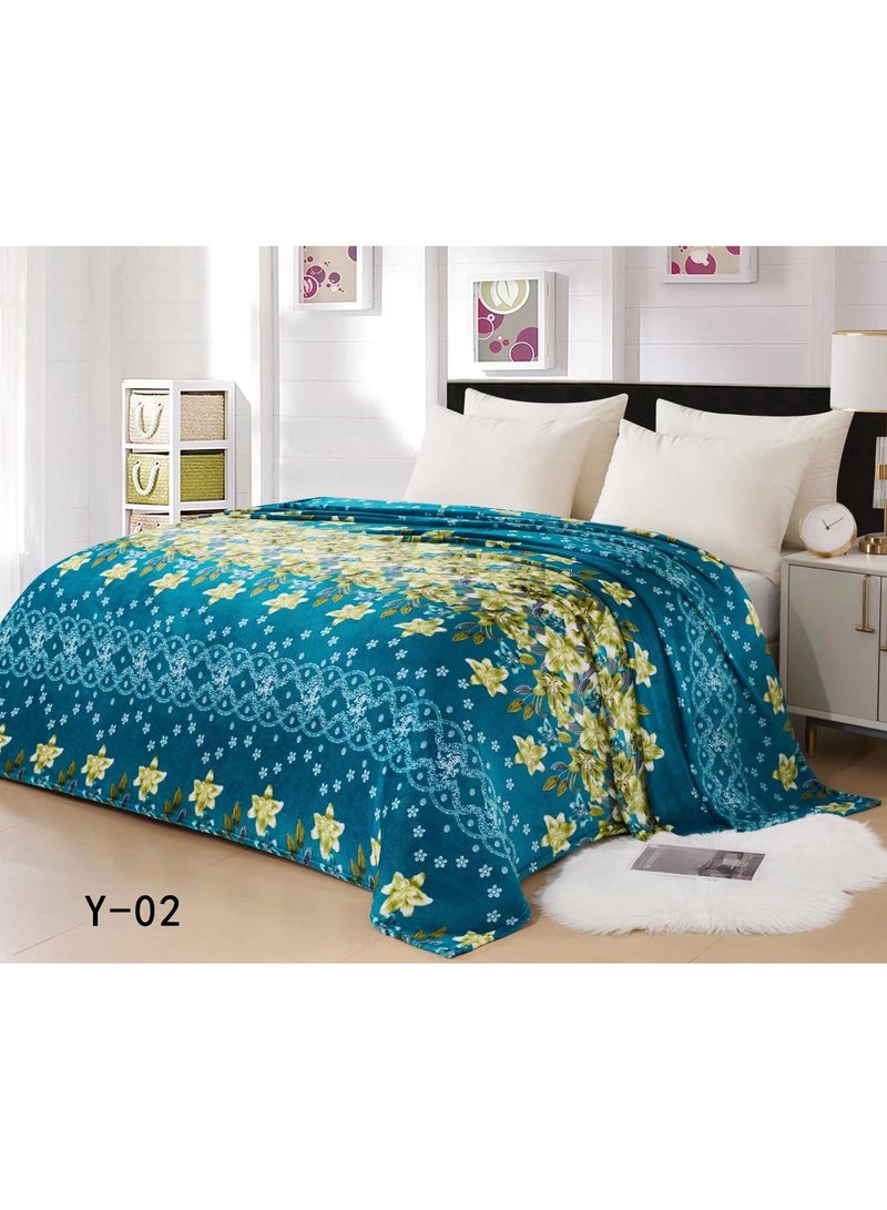 لوف هوم بطانية خفيفة ناعمة سرير نفرين 240×220 سم – فائقة النعومة وعالية الجودة