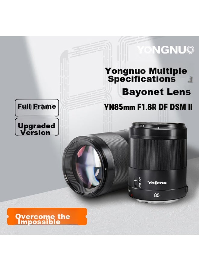 Yongnuo 85mm F1.8r Ii, Second Generation, Multi-format R-mount, Full-frame Mirrorless Camera, Auto Prime Lens - Image 4