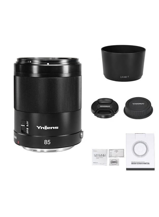 Yongnuo 85mm F1.8r Ii, Second Generation, Multi-format R-mount, Full-frame Mirrorless Camera, Auto Prime Lens - Image 2