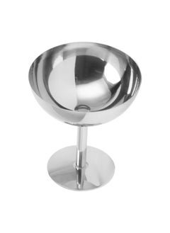 Thoraya Ice Cream Goblet Stainless Steel Food Grade Dishwasher Safe Stable Champagne Goblet for Party Family Bar Cafe  - Image 2