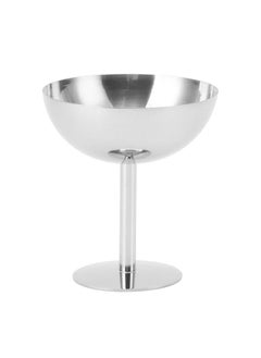 Thoraya Ice Cream Goblet Stainless Steel Food Grade Dishwasher Safe Stable Champagne Goblet for Party Family Bar Cafe  - Image 1