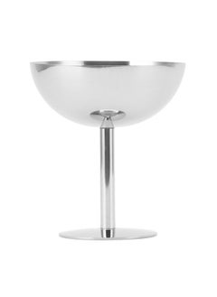 Thoraya Ice Cream Goblet Stainless Steel Food Grade Dishwasher Safe Stable Champagne Goblet for Party Family Bar Cafe  - Image 5