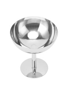 Thoraya Ice Cream Goblet Stainless Steel Food Grade Dishwasher Safe Stable Champagne Goblet for Party Family Bar Cafe  - Image 3