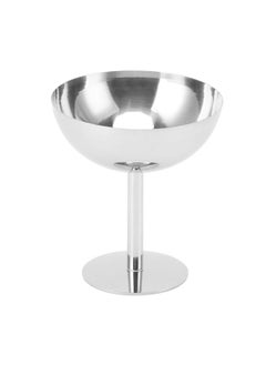 Thoraya Ice Cream Goblet Stainless Steel Food Grade Dishwasher Safe Stable Champagne Goblet for Party Family Bar Cafe  - Image 4