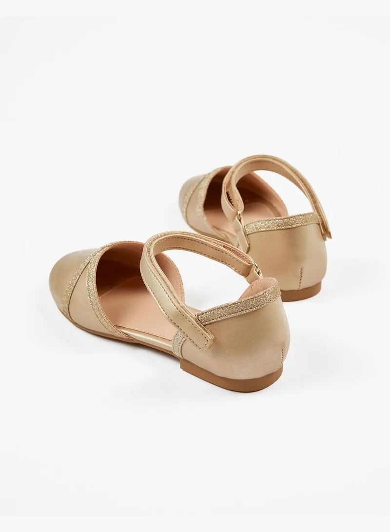Zippy Zippy Ballet Pumps With Glitter For Girls