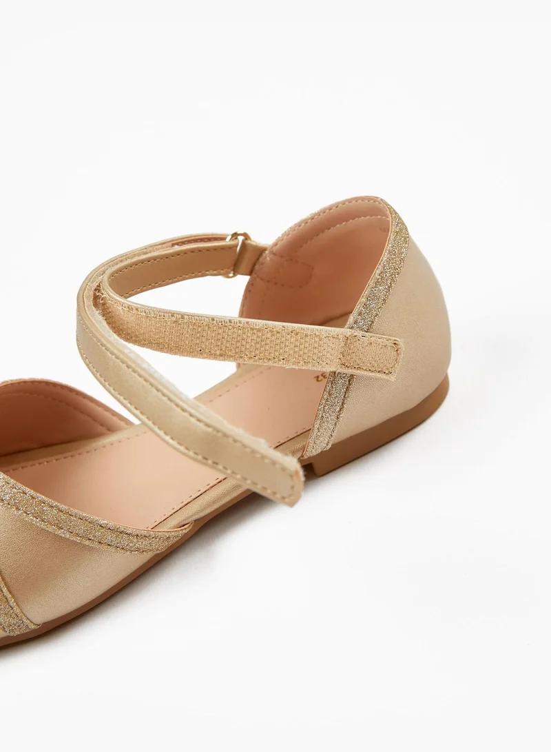Zippy Zippy Ballet Pumps With Glitter For Girls