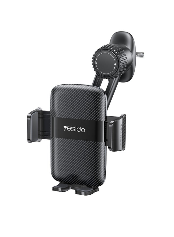 YESIDO C242 Air Vent Phone Holder Adjustable Car Phone Mount with Hook Clip - Image 2