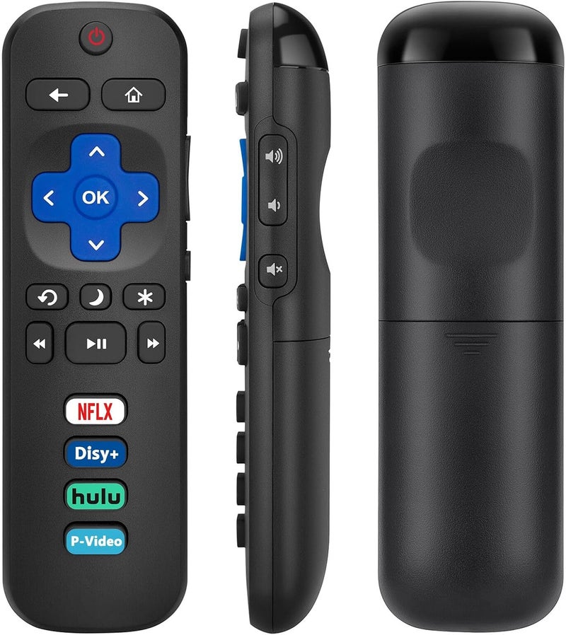 LOUTOC Replacement RC280 RC282 fit for TCL-Roku-TV-Remote-Control, Universal TV Remote for Roku Ruko Ruku Hisense, Onn, Sharp, Philips TVs - Image 1